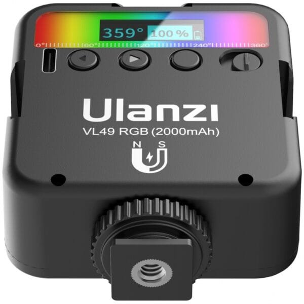 Luz RGB Multicolor VL49 Led 2500 - 9000K Ulanzi - Image 7