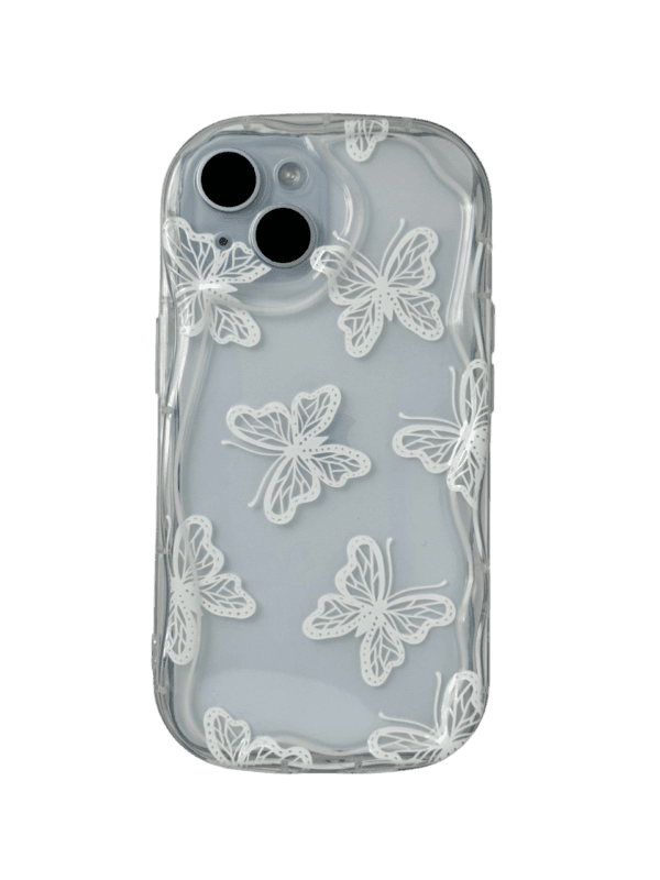 Case Goma Mariposas