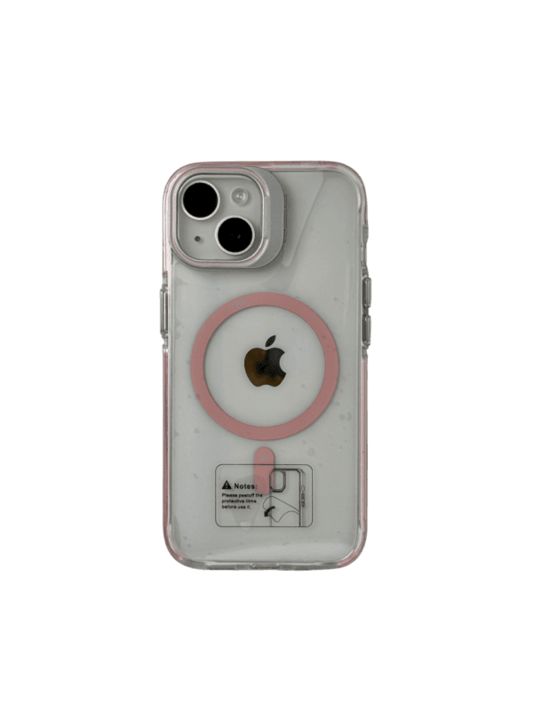 Case MagSafe Soporte Rosado