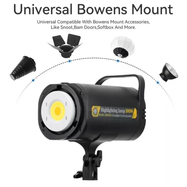 Sistema de Luz Fotográfica MM8820 – 300W - Image 6