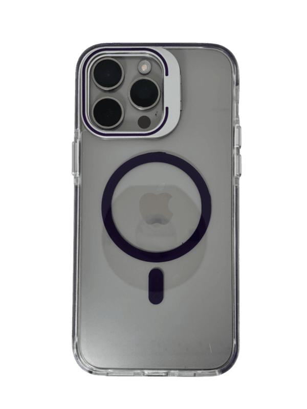 Case MagSafe Soporte Morado