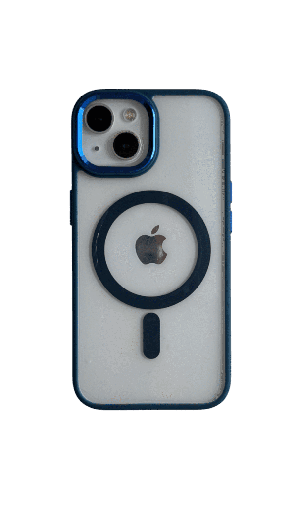 Case MagSafe Lujo Azul
