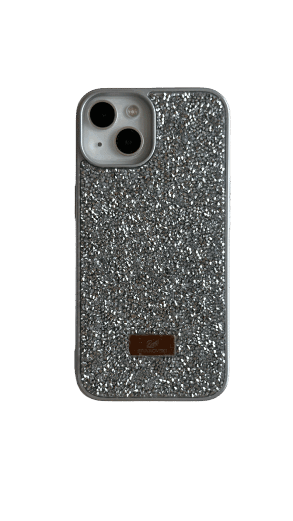 Case Swarovski Plateado
