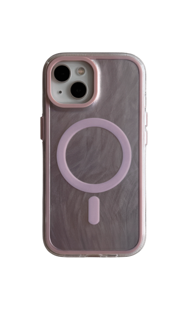 Case MagSafe Santorini Rosa