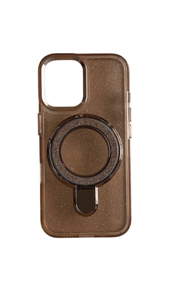 Case Brillo MagSafe Soporte Cafe