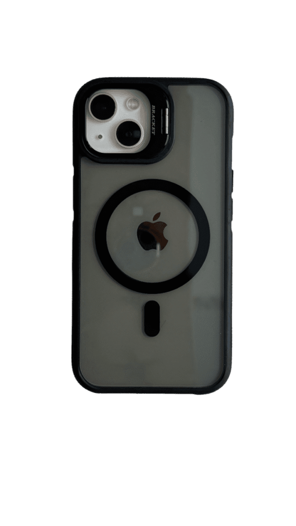 Case MagSafe Polarizado Soporte Negro