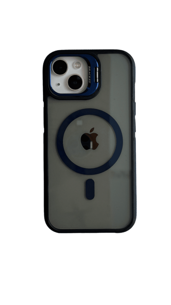 Case MagSafe Polarizado Soporte Azul