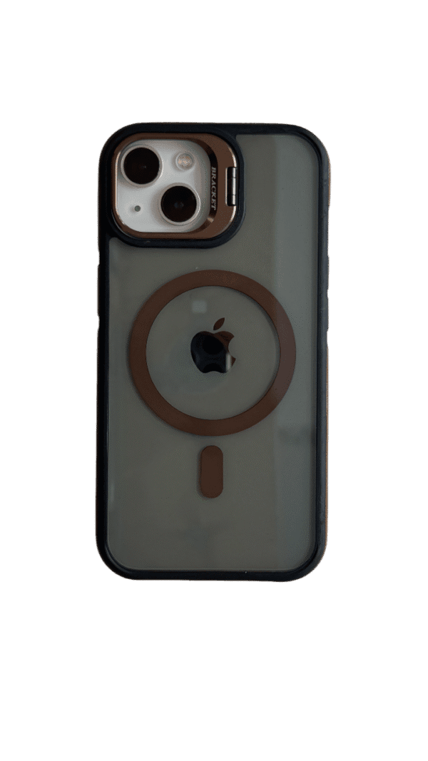 Case MagSafe Polarizado Soporte Cafe
